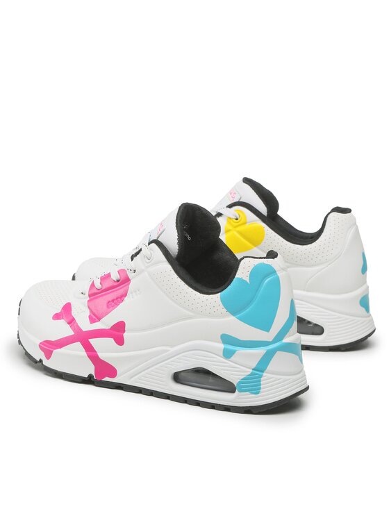 Skechers Skechers Sneakersy Crossing Hearts 155227/WMLT Biały