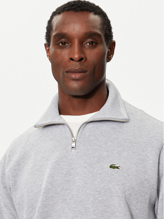 Lacoste Lacoste Majica dugih rukava SH1927 Siva Classic Fit