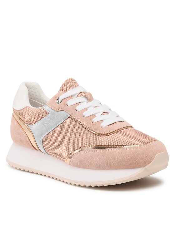 Geox rose store gold trainers