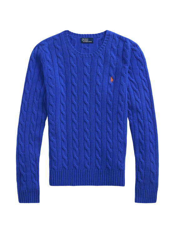 Polo Ralph Lauren Polo Ralph Lauren Sweter 211971865006 Niebieski Slim Fit