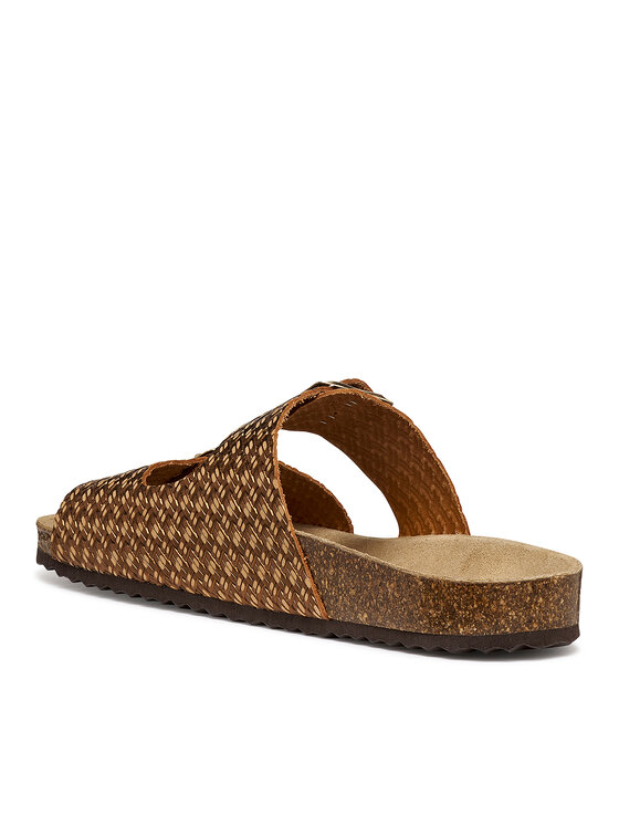 Geox Geox Klapki D Brionia D35LSL 00047 C6008 Brązowy