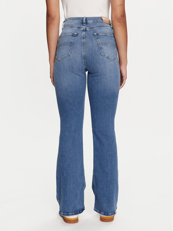 Tommy Jeans Tommy Jeans Blugi Sylvia DW0DW19279 Albastru Flare Fit