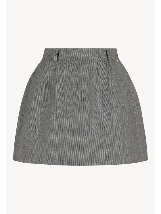 BIZUU BIZUU Mini sukně BREDA Šedá Standard Fit