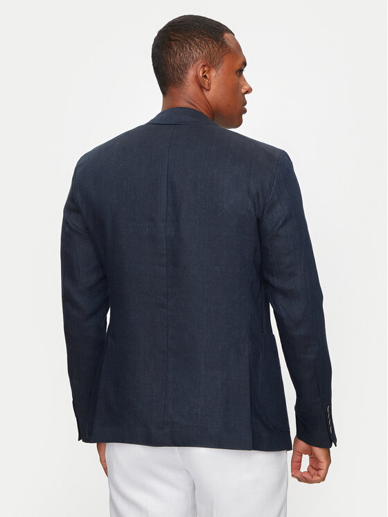 JOOP! JOOP! Marynarka Hoverest 30041961 Granatowy Slim Fit