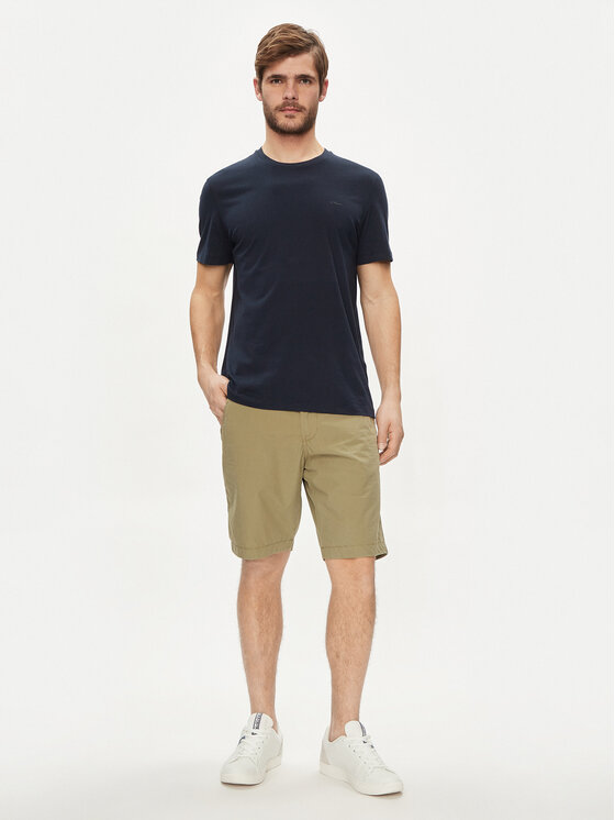 Napapijri Napapijri Pantaloncini di tessuto Nakuru 6 NP0A4HRV Verde Regular Fit