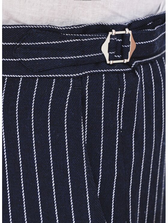 Pako Lorente Pako Lorente Szorty materiałowe P25SF-WS-003 Granatowy Classic Fit