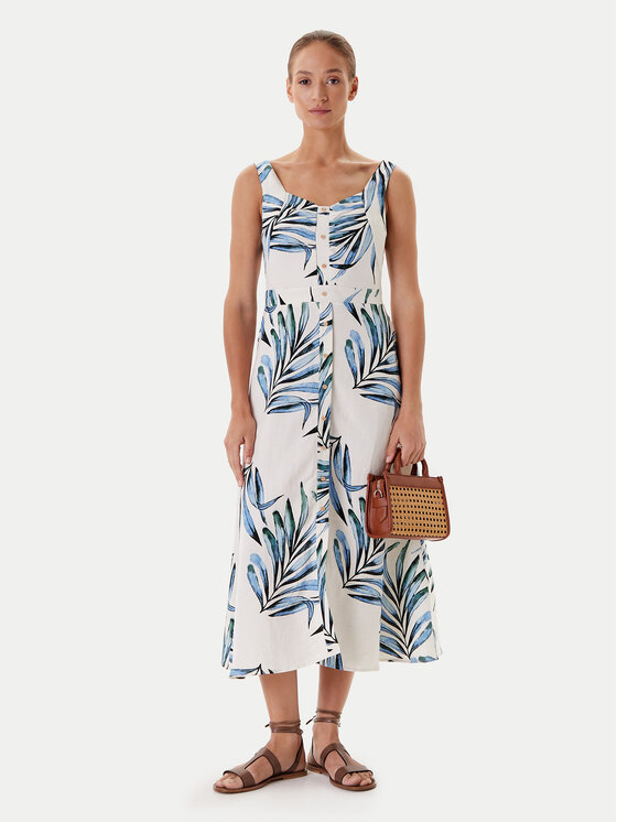 Tatuum Tatuum Sommerkleid Linna T2509.194 Beige Regular Fit