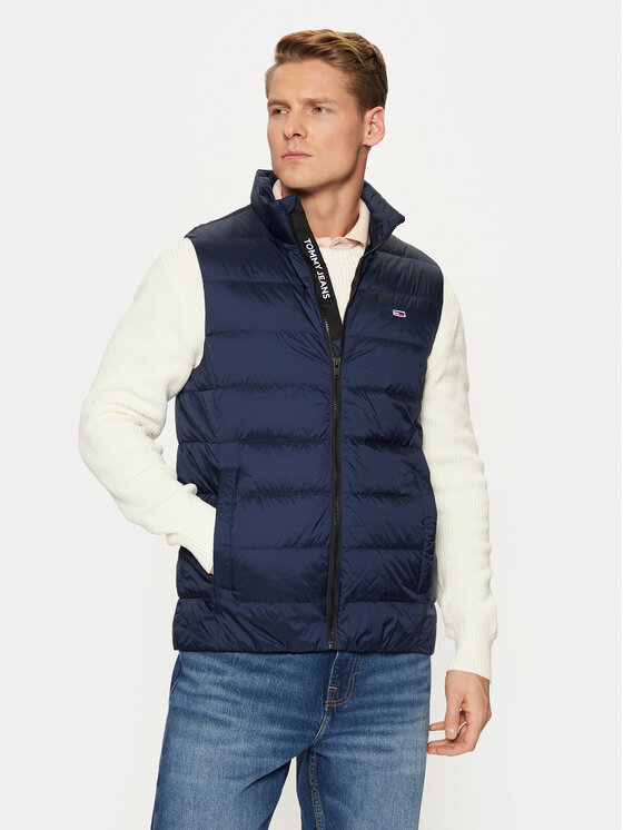 Tommy Jeans Ujjatlan DM0DM20663 Sötétkék Regular Fit