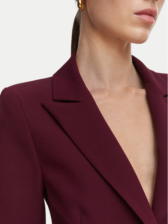 Rinascimento Rinascimento Sacou CFC0131087003 Vișiniu Regular Fit