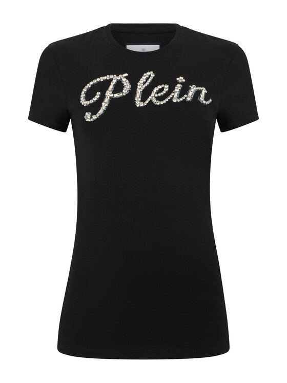 PHILIPP PLEIN PHILIPP PLEIN Tričko 31071 Čierna Skin Tight Fit