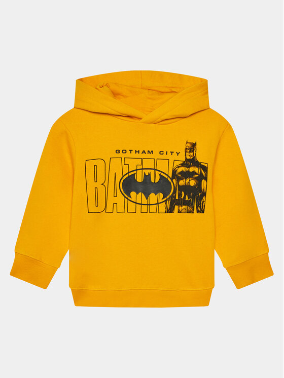OVS OVS Trenerka BATMAN 1889336 Žuta Regular Fit