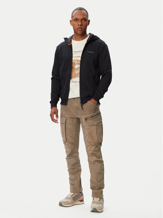 Napapijri Napapijri Jopa Yourte NP0A8AHE Črna Relaxed Fit