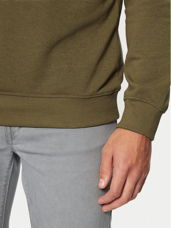 INDICODE INDICODE Суитшърт Derrick 55-615 Зелен Regular Fit