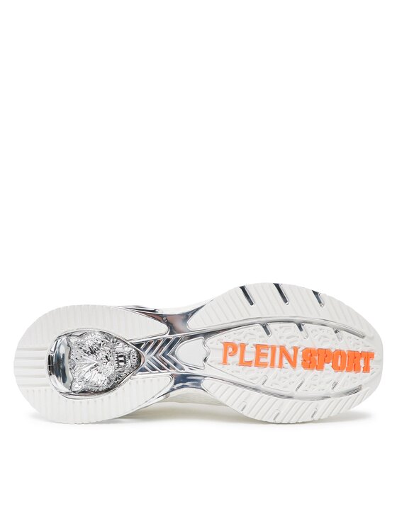 Plein Sport Plein Sport Sneakersy The Scratch FABS USC0335 PTE003N Bílá