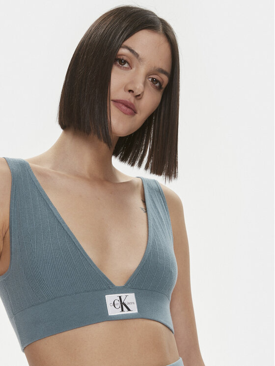 Calvin Klein Jeans Calvin Klein Jeans Marškinėliai Variegated J20J222625 Mėlyna Slim Fit