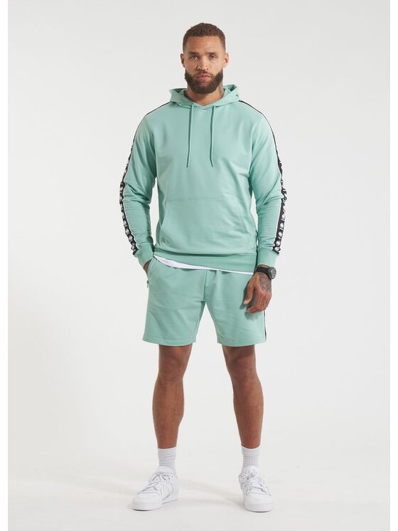 PITBULL PITBULL Szorty materiałowe Szorty dresowe męskie TAPE NUGGET XL Zielony Regular Fit