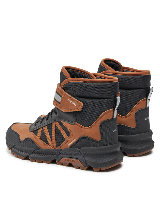 Geox Geox Zimski škornji J Flexyper Plus Boy J36LCD 0MEFU CR69B S Rjava