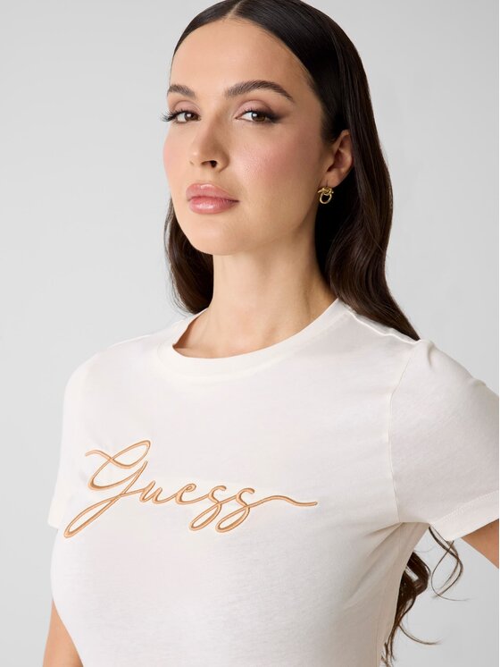 Guess Guess T-shirt 181396 Bianco Classic Fit