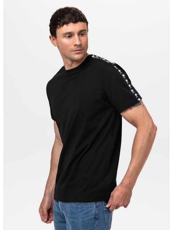 PITBULL PITBULL T-Shirt AUTOMATIC Czarny Regular Fit