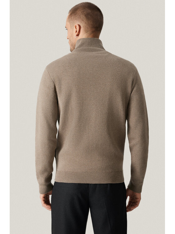 Próchnik Próchnik Sweter PM18 SW073225000121 Beżowy Regular Fit