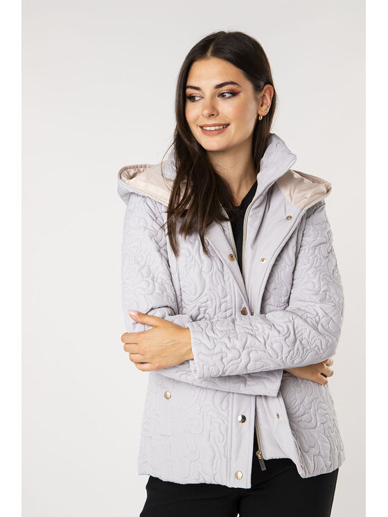 QUIOSQUE QUIOSQUE Zimné bundy Quiosque 9RS010200 Sivá Regular Fit
