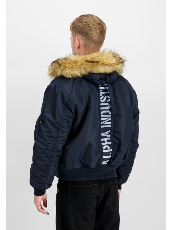 Alpha Industries Alpha Industries Bundy bomber AI.113145-07-S Tmavomodrá Regular Fit