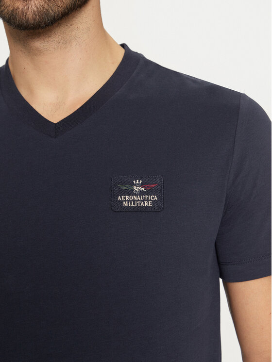Aeronautica Militare Aeronautica Militare Majica 242TS2333J662 Mornarsko modra Regular Fit