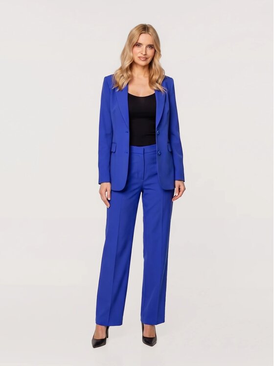 Willsoor Willsoor Marynarka 68276 Niebieski Slim Fit