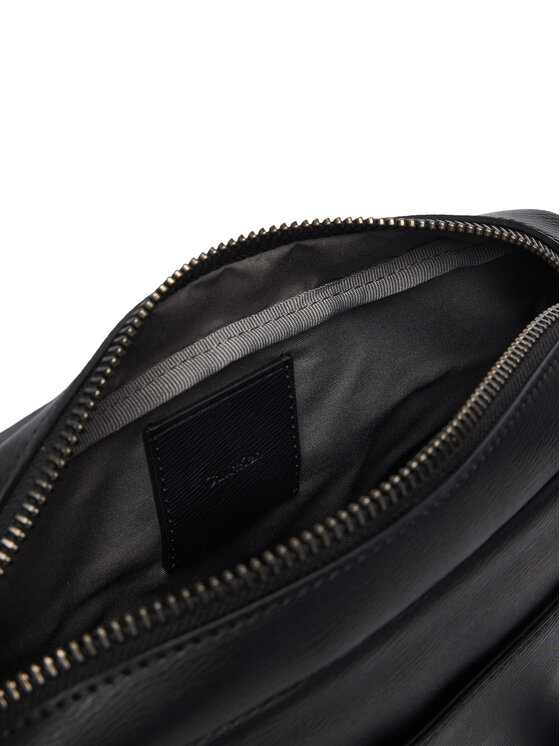Calvin Klein Calvin Klein Saszetka Emblem Hw Flap Messenger LV04D3508G Czarny