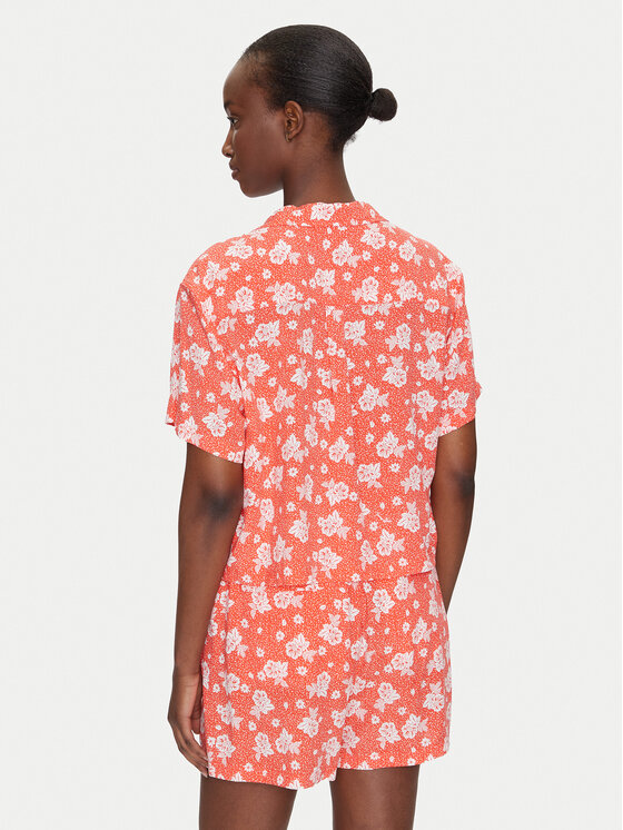 Tommy Jeans Tommy Jeans Košile DW0DW20285 Oranžová Relaxed Fit