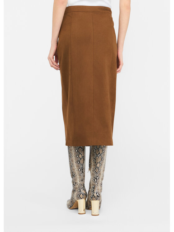 Liu Jo Liu Jo Minigonna MF5186E1090X0506 Marrone Regular Fit