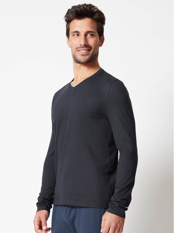 Huber Huber T-Shirt 117102 Szary Regular Fit