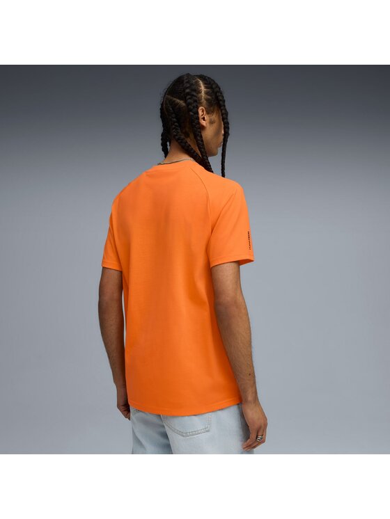 Puma Puma T-Shirt 629673 Pomarańczowy Regular Fit