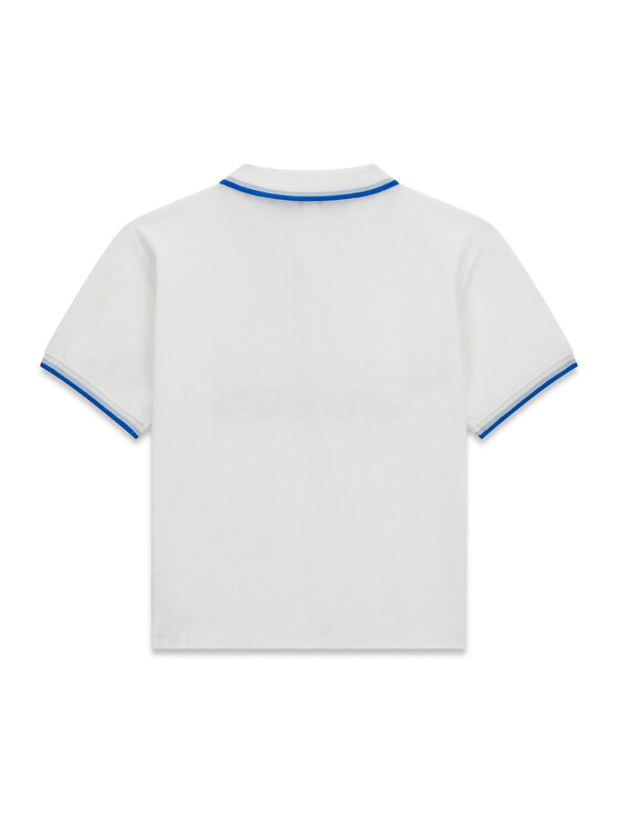 Guess Guess Polo L6GP00 KADZ4 Biały Relaxed Fit