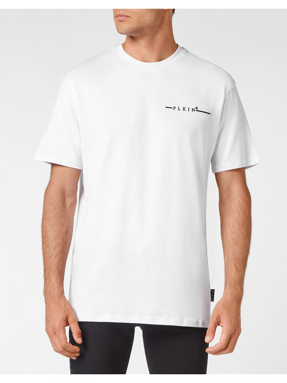 PHILIPP PLEIN PHILIPP PLEIN T-Shirt 133 Biały Regular Fit