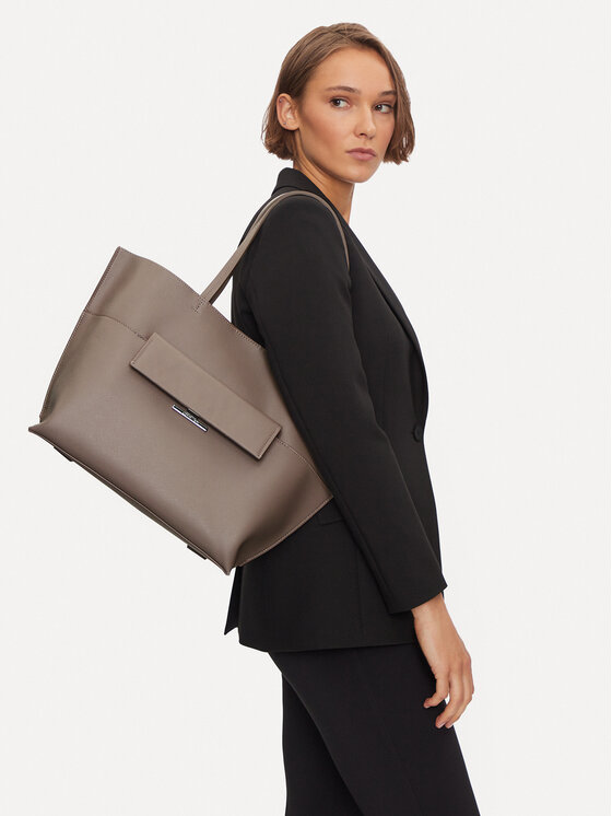 Calvin Klein Calvin Klein Käekott Linear K60K612556 Beež