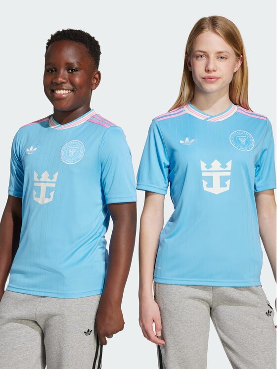 adidas adidas Koszulka techniczna Inter Miami CF 25/26 Third Messi Jersey Błękitny Regular Fit