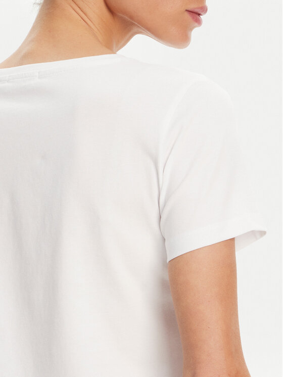 Gaudi Gaudi Тишърт 511BD64037 Бял Regular Fit