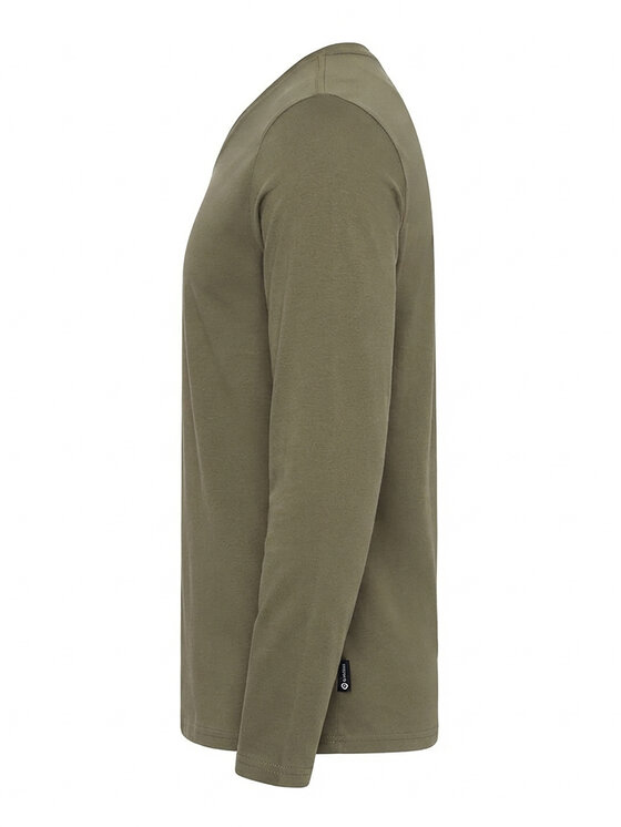 Ombre Ombre Longsleeve L171 Khaki Regular Fit