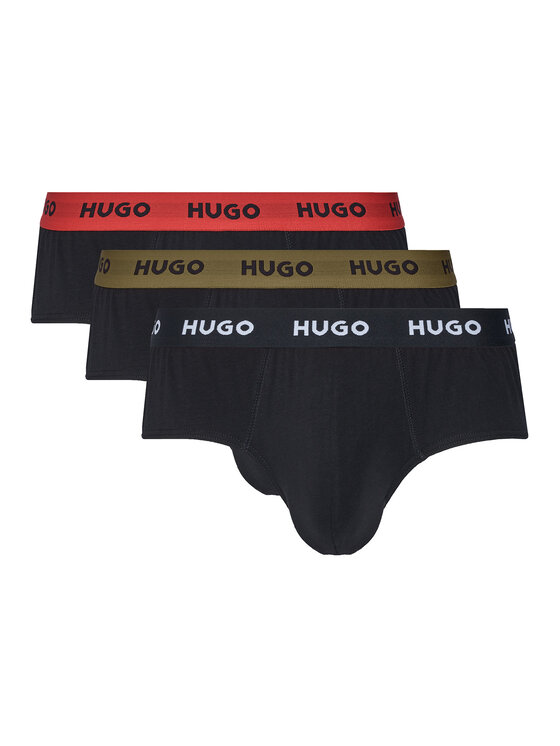 HUGO HUGO Набір з 3 пар сліпів 50532570 Чорний