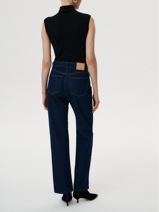 MARI PRETI MARI PRETI Top Stttile Czarny Regular Fit