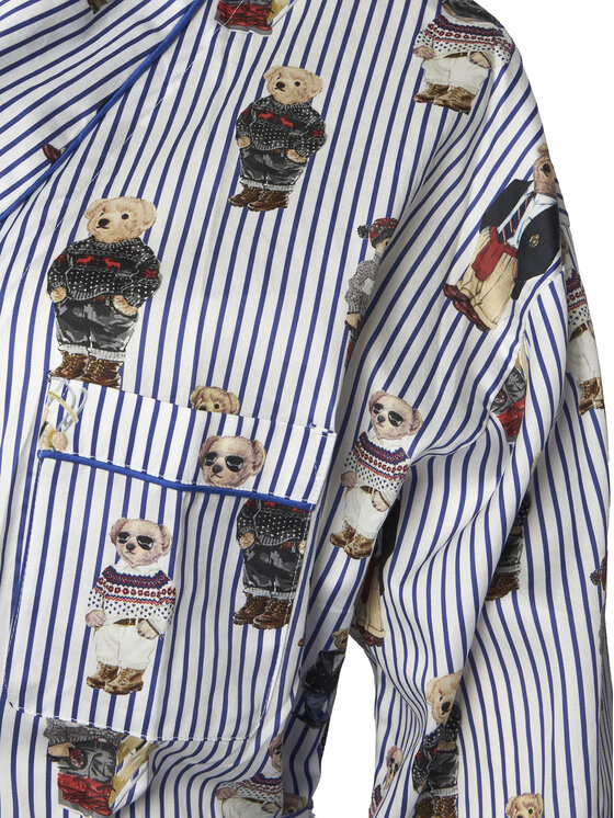 Polo Ralph Lauren Polo Ralph Lauren Szlafrok 4P0248 Błękitny