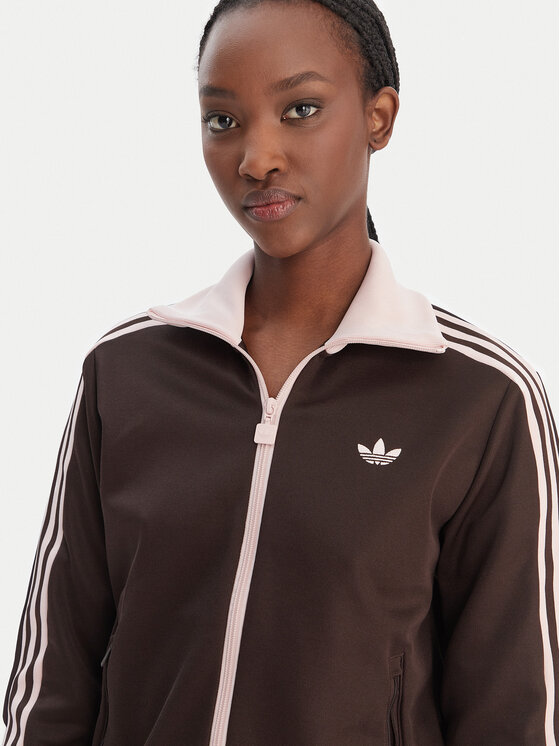 adidas adidas Bluza adicolor Classic KD3742 Brązowy Regular Fit