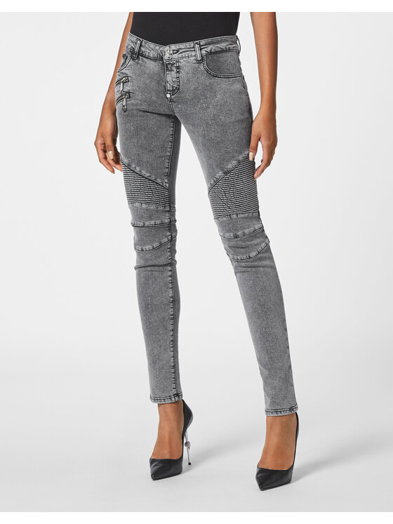PHILIPP PLEIN PHILIPP PLEIN Jeansy 2081 Niebieski jasny Slim Fit