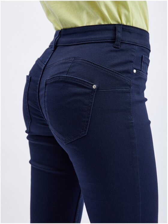 Orsay Orsay Jeansy 311871526000__38 Niebieski Skinny Fit
