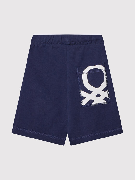 United Colors Of Benetton United Colors Of Benetton Pantaloncini sportivi 3BL0I0501 Blu scuro Regular Fit