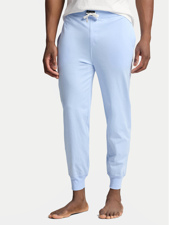 Polo Ralph Lauren Polo Ralph Lauren Pyžamové kalhoty 714899511012 Světle modrá Regular Fit