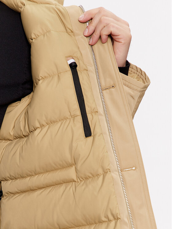 BOSS Boss Pehelykabát Dadico 50499371 Bézs Regular Fit