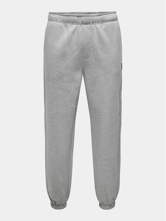 Only & Sons Teplákové nohavice Dan 22027583 Sivá Relaxed Fit