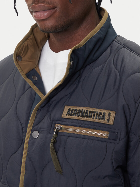 Aeronautica Militare Aeronautica Militare Μπουφάν μεταβατικό 252AB3009UCT04211 Σκούρο μπλε Regular Fit